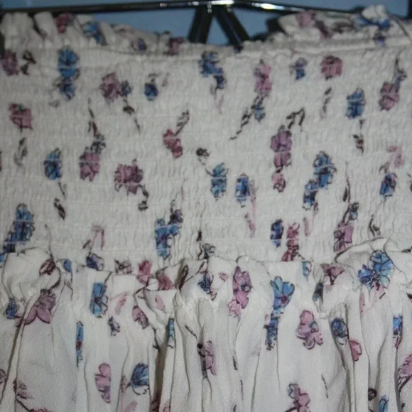 Skylar + Madison Pink and Blue Floral Print Skirt Sized Medium - Picture 13 of 14